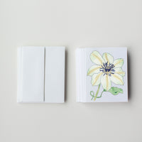 Clematis (pack of 10 greeting cards and envelopes)