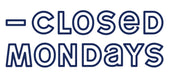 Closed Mondays