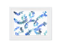 Exhalation in Blue - Art Print