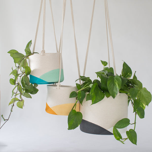 closed mondays hanging planter Hanging Planter