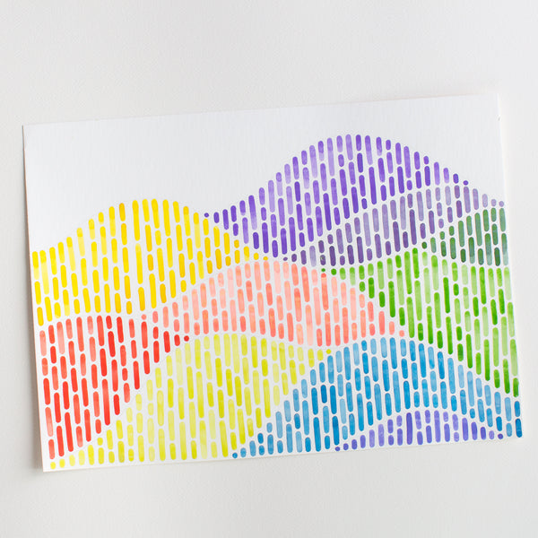 Bright Hills - Original Painting